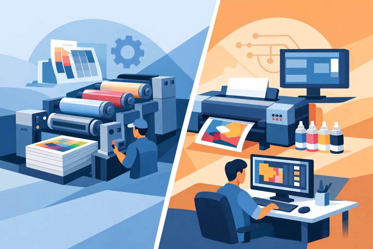 Which Is Better: Offset or Digital Printing?
