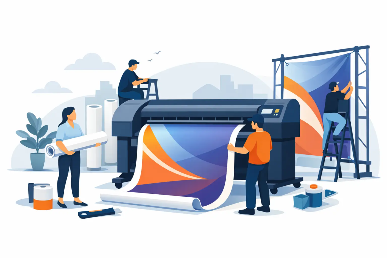 Large Format Banner Printing That Works
