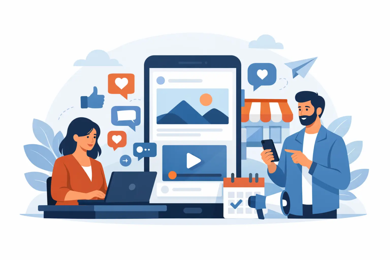 Social Media Posting Services for Small Business